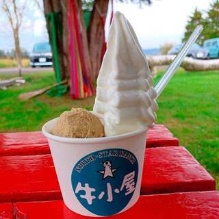 牛小屋のアイス