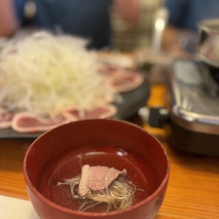 鴨と葱 淀水二行