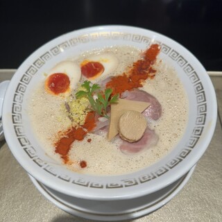 鯛白湯らーめん ○de▽