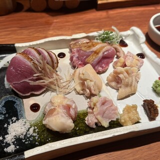 炭火焼き鳥 鴨尽